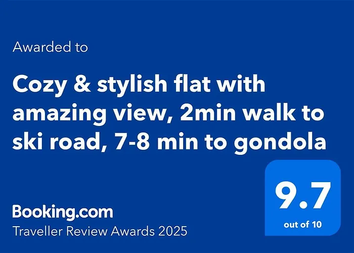 Spacious Stylish With Large Terrace And Amazing View, 5 Min To Gondola & Bar Str Apartment *